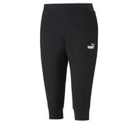 Puma Women's Essentials Capri Sweatpants, Black, X-Large