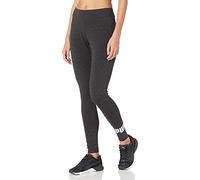 PUMA Women's Essentials Logo Leggings, Dark Gray Heather, Large