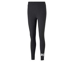 PUMA Women's Essentials Logo Leggings, Dark Gray Heather, Large