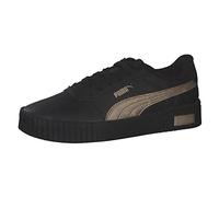 PUMA Women's Fashion Shoes CARINA 2.0 SPACE METALLICS Trainers & Sneakers, PUMA BLACK-PUMA GOLD, 36