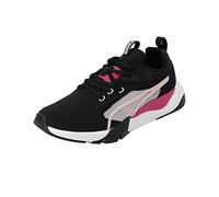 PUMA Women's Fashion Shoes ZORA Trainers & Sneakers, PUMA BLACK-ROSE DUST-ORCHID SHADOW, 38