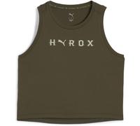 Puma Women's Hyrox Spun Performance Gym Vest Olive foncé 12 (M) Female