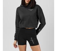 Puma Women's Hyrox World Cropped Hoodie Puma Noir 16 (XL) Female