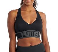 PUMA Women's Original Apex Bra Soutien-Gorge de Sport, Noir, M Femme