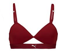 Puma Peek A Boo Triangle Bralette Bourgogne 10 (S) Female