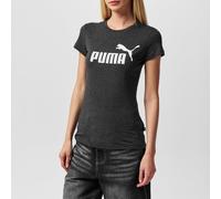 Puma Women's Regular Fit Logo T-Shirt DG Heather 8 (XS) Female