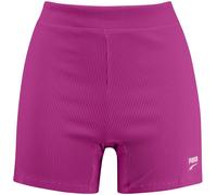 Puma Women's Ribbed Booty Shorts Rose néon 14 (L) Female