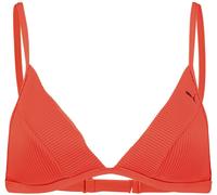 Puma Women's Ribbed Triangle Bikini Combo rouge 12 (M) Female