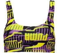 Puma Women's Scoop Neck Swimsuit Combinaison noire 14 (L) Female