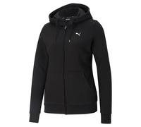 Puma Womens Small Logo Zip Hoodie XSmall Black XSmall Black
