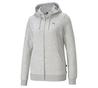 Puma Womens Small Logo Zip Hoodie XSmall Grey XSmall Grey