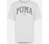 Puma Women's Squad Relaxed Regular Fit T-Shirt Puma Blanc 16 (XL) Female