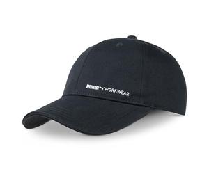 PUMA WORK WEAR Casquette de Base-Ball Unisexe - Casquette avec visière et Logo - Taille réglable - Carbon