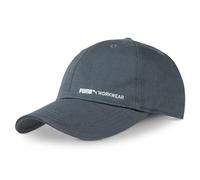 PUMA WORK WEAR Casquette de Base-Ball Unisexe - Casquette avec visière et Logo - Taille réglable - Gris Acier