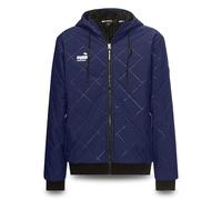 PUMA WORK WEAR Veste de Travail avec Capuche - Veste d'hiver - Isolation Thermique, respirabilité et imperméabilité - Marine - Taille S