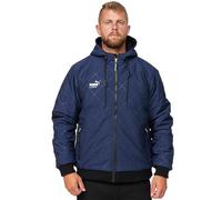 PUMA WORK WEAR Veste de Travail avec Capuche - Veste d'hiver - Isolation Thermique, respirabilité et imperméabilité - Marine - Taille 3XL