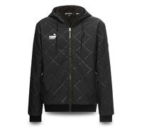 PUMA WORK WEAR Veste de Travail avec Capuche - Veste d'hiver - Isolation Thermique, respirabilité et imperméabilité - Noir - Taille 4XL