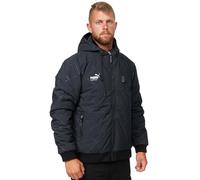 PUMA WORK WEAR Veste de Travail avec Capuche - Veste d'hiver - Isolation Thermique, respirabilité et imperméabilité - Noir - Taille M