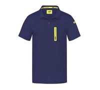 PUMA Workwear Advanced Collection - Polo pour homme à manches courtes - Poche poitrine et poche utilitaire sur l'épaule - Tissu résistant et respirant - Pour l'artisanat et la logistique, Marine, 4XL