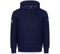 PUMA Workwear Advanced Collection - Pull à capuche pour homme - Poche d'épaule - Deux poches latérales et poche ventrale - Tissu respirant - Pour l'artisanat et la logistique, Marine, M