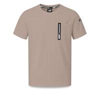 PUMA Workwear Advanced Collection - T-Shirts pour Hommes - Poche sur la poitrine et poche utilitaire sur l'épaule - En tissu résistant et respirant - Pour le travail manuel et la logistique, marron
