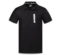 PUMA Workwear Advanced - Polo à manches courtes pour homme - Avec poche poitrine et poche utilitaire sur l'épaule - Tissu résistant, respirant et à séchage rapide, Noir , 4XL
