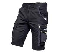 PUMA Workwear Precision X Short de Travail pour Hommes, Nombreuses Poches & Réflecteurs - Idéal pour Les Artisans, Les ouvriers de Production et de Construction - Noir-néon - Taille 58