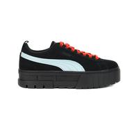Puma x Dua Lipa Women's Mayze Suede Black/Blue Glow Platform Sneakers 38729405