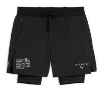 Puma x Hyrox 2-en-1 PWRMODE Short Femmes M Noir