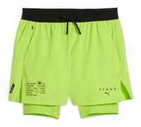 Puma x Hyrox 2-en-1 PWRMODE Short Femmes S Jaune