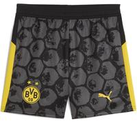 Puma X Kidssuper Borussia Dortmund Home Shorts 2025 2026 Juniors Noir/Jaune 7-8 (S) Male