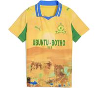 Puma X Kidssuper Mamelodi Sundowns Home Shirt 2025 2026 Juniors Jaune/Vert 11-12 (L) Male