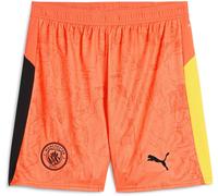 Puma X Kidssuper Manchester City Goalkeeper Shorts 2025 2026 Adults Neon Soleil S Male