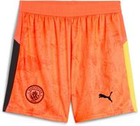 Puma X Kidssuper Manchester City Goalkeeper Shorts 2025 2026 Juniors Neon Soleil 9-10 (M) Male