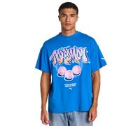 Puma X Pokemon Homme - T-Shirts, Bleu - Taille XL - Jersey de coton Blue XL