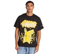 Puma X Pokemon Homme - T-Shirts, Noir - Taille M - Jersey de coton Black M