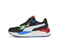 PUMA X-Ray Speed Play Jr Basket, Noir Blanc été Vert, 35.5 EU