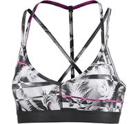 PUMA Yogini Live Soutien-Gorge de Sport Femme, Black/Knockout Pink/White Feather Pt, FR : M (Taille Fabricant : M)