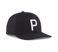 pumagolf Heritage P Cap Capuchon, Puma Black-White Glow, Taille Unique Homme