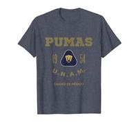 Pumas - Marquez Gros avec Notre Collection Exclusive T-Shirt, Homme, Bleu Chiné, M