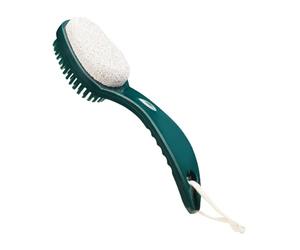 Pumice Stone - 7.6 inch Foot Scrubber Brush | Nylon Pumice -Sided Tool -