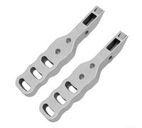 Pumixiy 576452801 Poignée de commande d'entraînement pour tondeuse autoportée 965880401 965881301, pièce de rechange en fonte d'aluminium avec poignée durable et lisse (2 pièces)