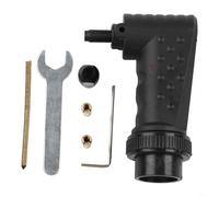 Pumixiy Adaptateur d'outil rotatif à angle droit avec design à 90 degrés compatible avec les outils Dremel et meuleuses électriques y compris les modèles 4000 3000 8200 - Métal et plastique