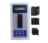 Pumixiy Appareil de test IC avec fonction transistor mètre, testeur de circuit intégré pour série 74 canaux CD4000 HEF400, 1300+ puces, 420 transistors pris en charge,