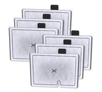 Pumixiy Aqueon QuietFlow Lot de 6 cartouches filtrantes pour aquarium Élimine les impuretés et les polluants, équilibre le pH et favorise la croissance bénéfique des bactéries (S)