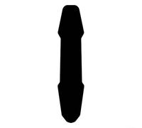 Pumixiy Bande de protection en silicone pour vélo de montagne avec longueur de 360 mm et résistance aux rayures (C)