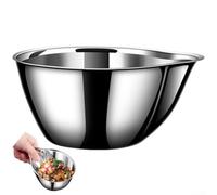 Pumixiy Bol de cuisson et de mélange fabriqué à partir de matériau inoxydable robuste avec une répartition uniforme de la chaleur pour des résultats constants