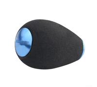 Pumixiy Bouton de poignée de moulinet de pêche de rechange avec poignée en EVA et base en alliage d'aluminium, compatible avec certains moulinets, 39 x 26 mm (environ). Comprend des entretoises et un