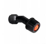 Pumixiy Buse de pulvérisation électrique de jardin pour pulvérisateur à dos, buse de tuyau de rechange avec filetage de 16 mm, cône et ventilateur réglables, polypropylène durable (B)