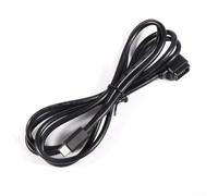 Pumixiy Câble de charge pour transmission électronique de vélo, pour systèmes 105 et transformateurs à 12 vitesses, connecteurs USB en alliage, cordon noir de 1,5 m